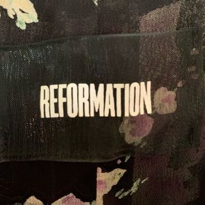 Reformation Bella floral mini dress